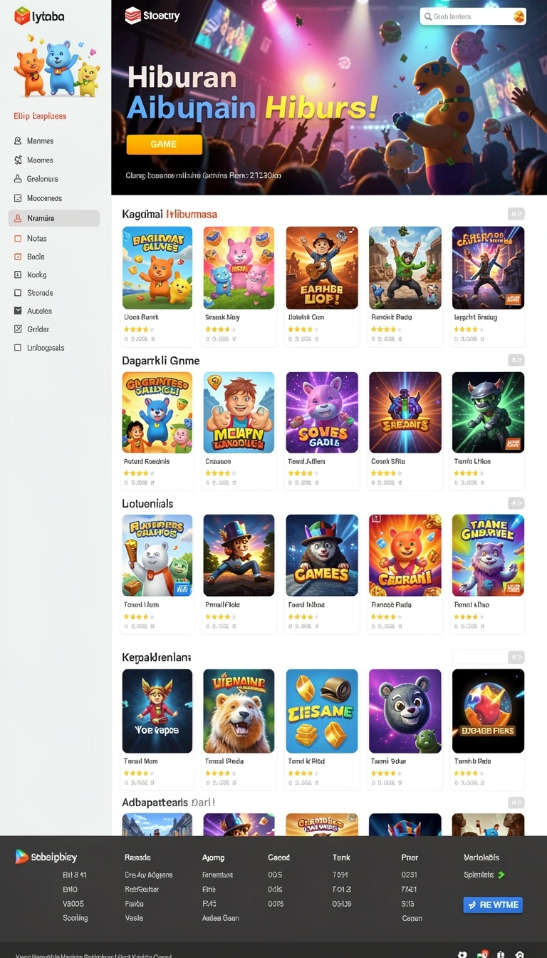 Galeri pratinjau visual macantoto build APK resmi terbaru